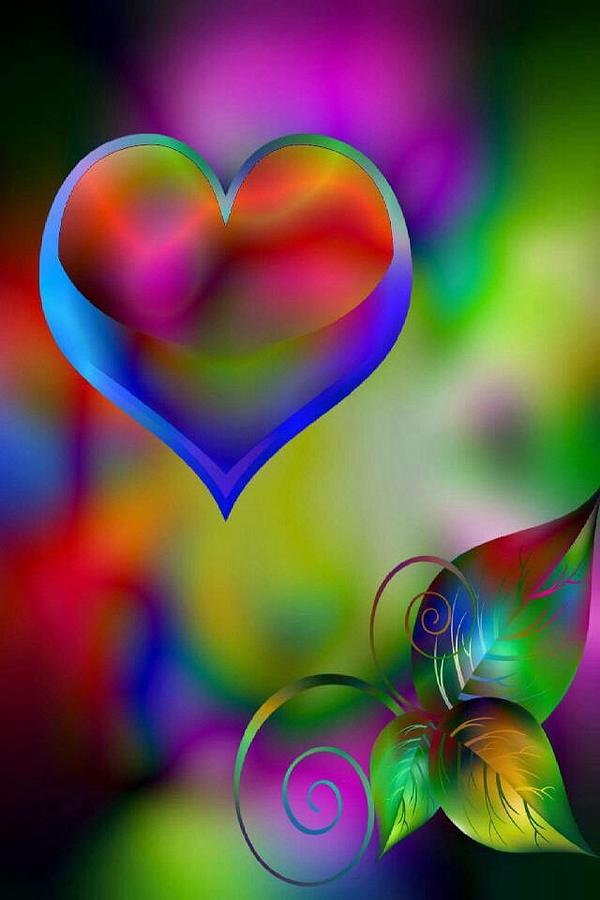 Rainbow heart Photograph by Jamie Lea - Fine Art America