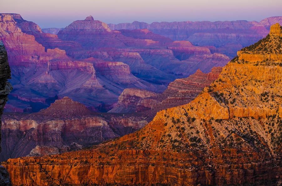 Rainbow Hues of the Grand Canyon Photograph by Deborah Smolinske