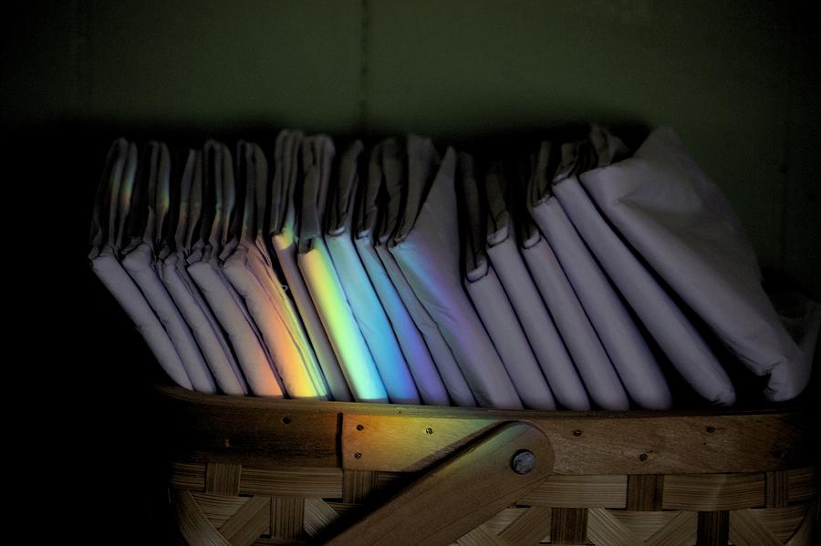 Rainbow in a Basket Photograph by Scott Carlton