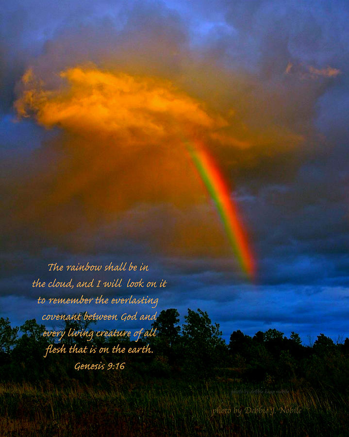 Rainbow in the Cloud Photograph by Debbie Nobile - Fine Art America