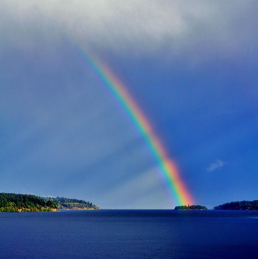 Rainbow Island Photograph by Benjamin Yeager