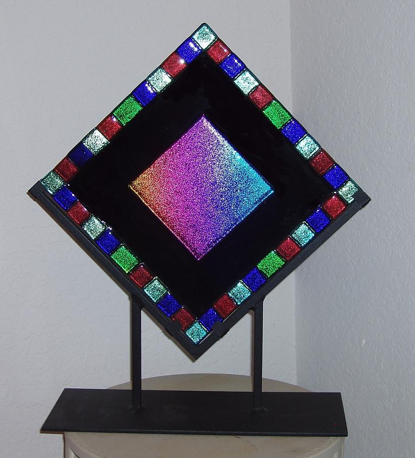 Rainbow Glass Art By Judy Schnabel