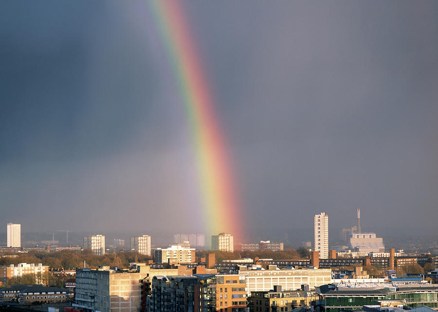 Rainbow Photograph by Mark Thomas/science Photo Library