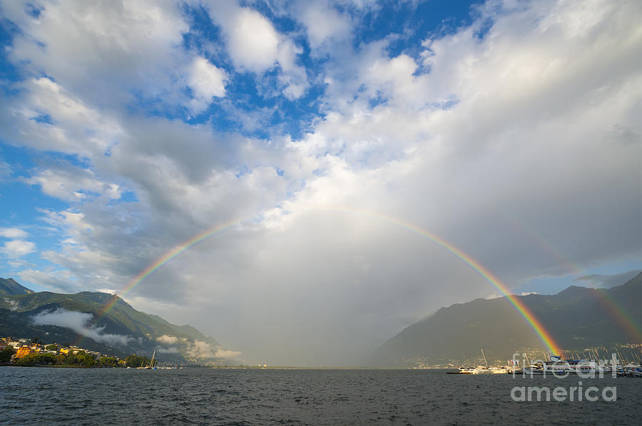 Rainbow Photograph by Mats Silvan