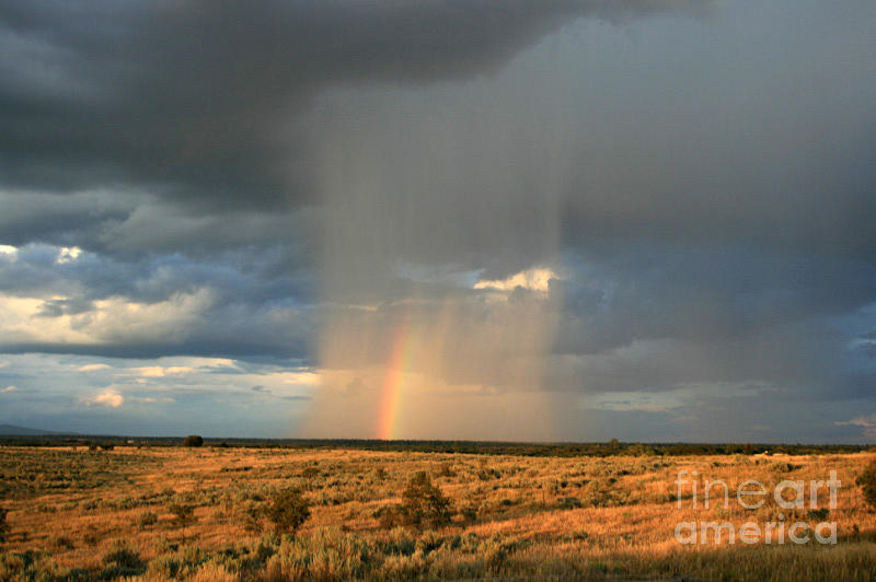 Rainbow Over Colorado Photograph by Alison Caltrider