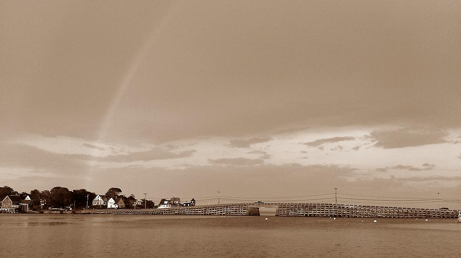 Rainbow Over Cribstone Photograph