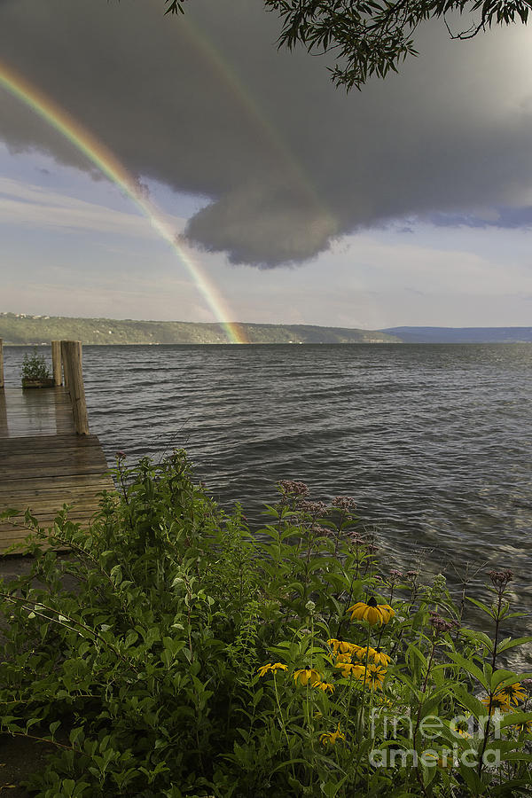 Rainbows Over Ithaca Photograph by Michele Steffey