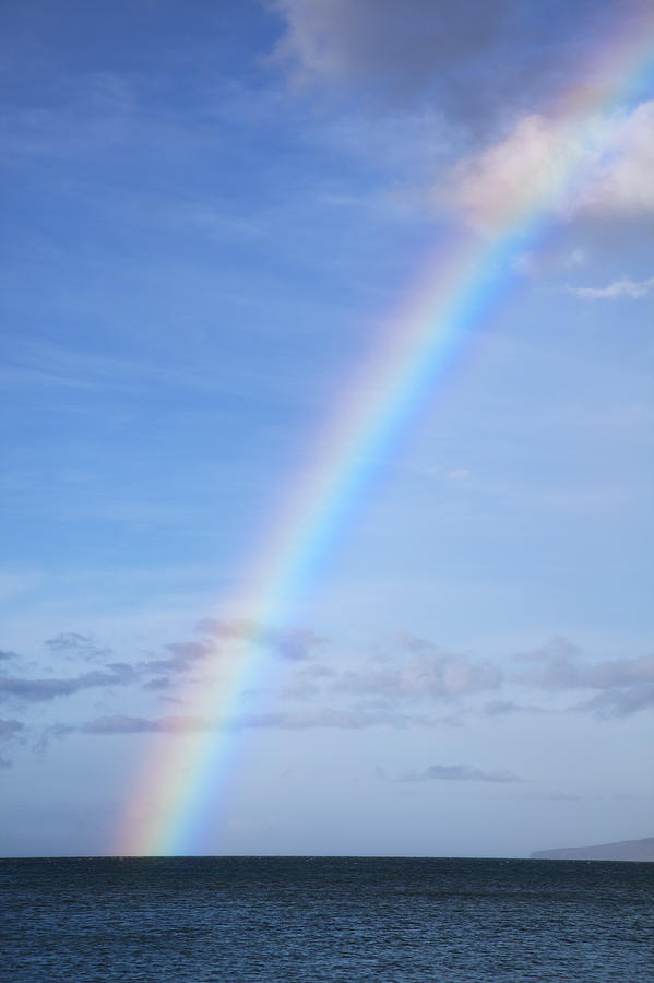 Rainbow Over Ocean Photograph by Jenna Szerlag