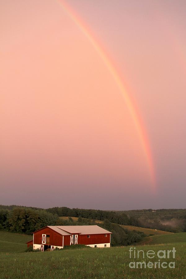 Rainbow Over Roaring Gap Photograph by John Harmon