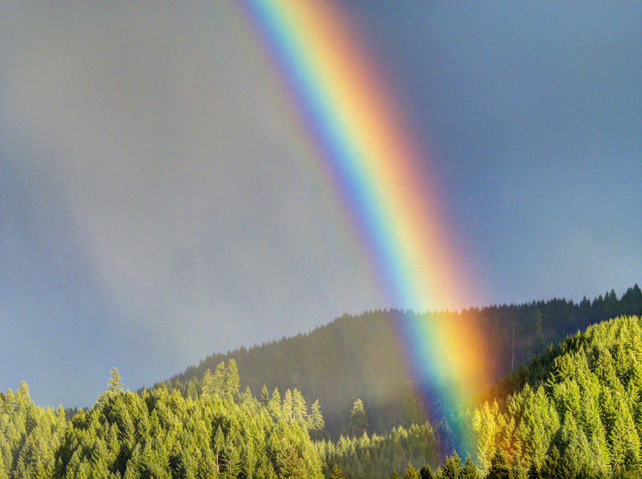 Rainbow Over The Hills Photograph by Sanda Kateley - Fine Art America