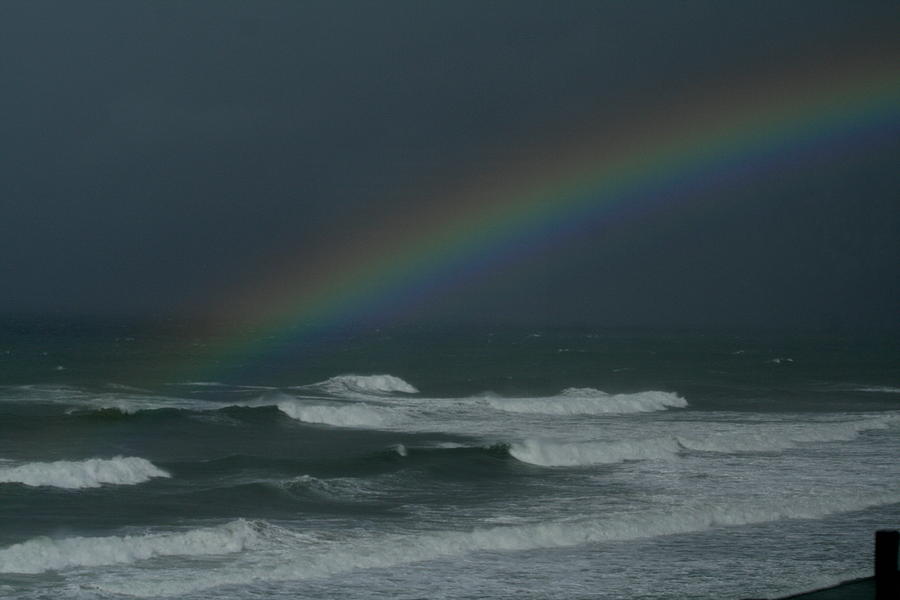 Rainbow Over The Ocean Photograph by Teddy V - Fine Art America