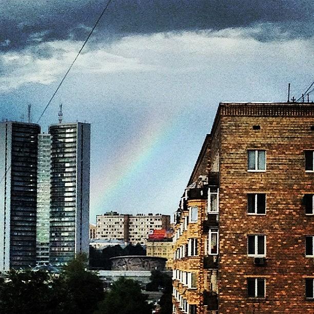 Rainbow Photograph - #rainbow Ow by Anna Arda
