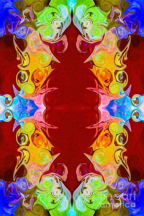 Rainbow Reminders of Life Abstract Pattern Artwork by Omaste Wit Photograph by Omaste Witkowski