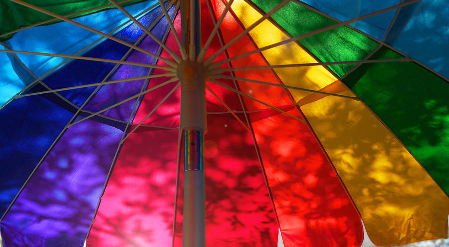 Rainbow Shadows Photograph by Ginny Schmidt