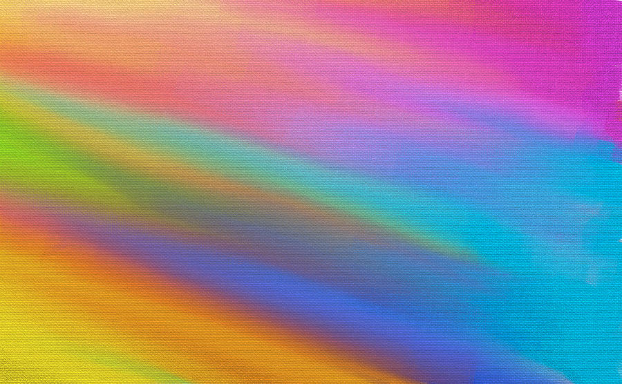 Rainbows Painting - Rainbow Streak by Naomi Jacobs