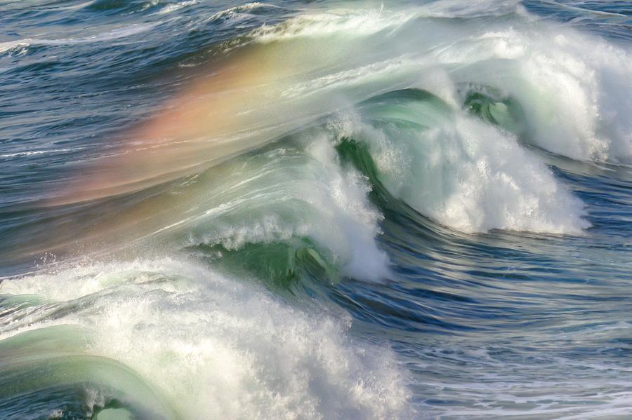 Rainbow Surf 0011 Photograph by Kristina Rinell