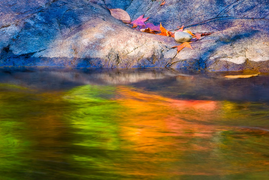 Rainbow Water Photograph by Joan Herwig