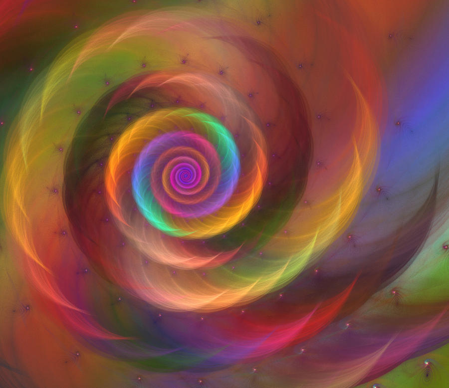 Rainbow Whispers Digital Art by Kiki Art