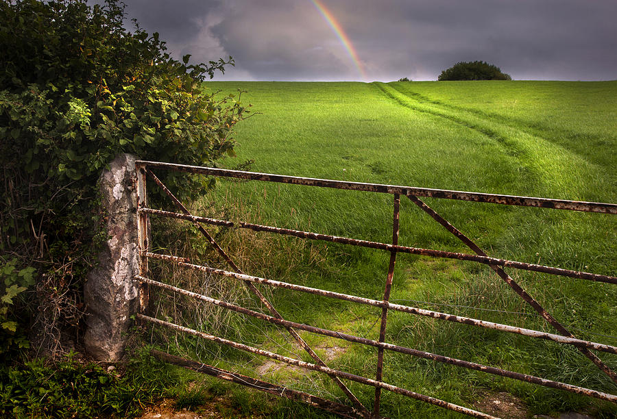 Rainbows End Photograph by Mal Bray