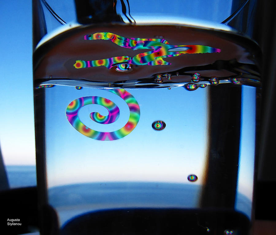 Rainbows in the Glass Digital Art by Augusta Stylianou