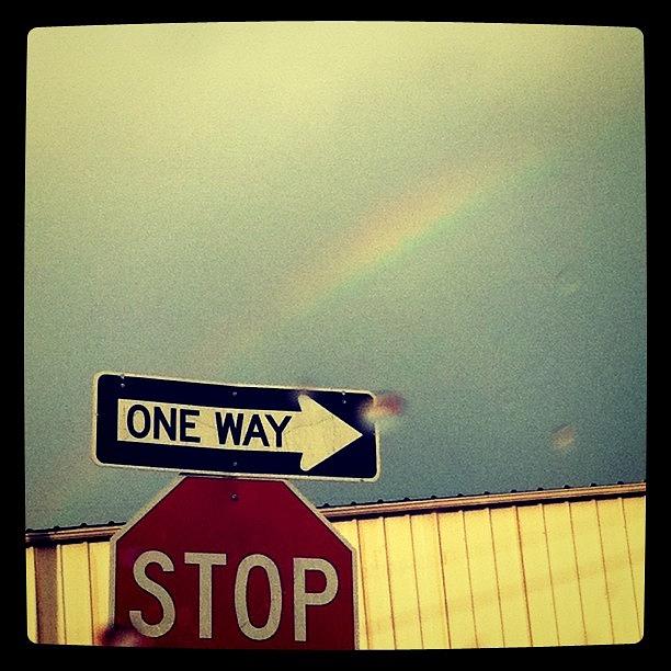 Rainbow Photograph - Rainbows Make The Drive Home More Fun! by Miranda Johnson