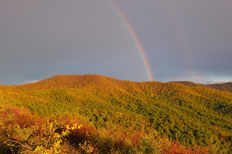 Rainbows on the Ridge Photograph by Rachel Cohen