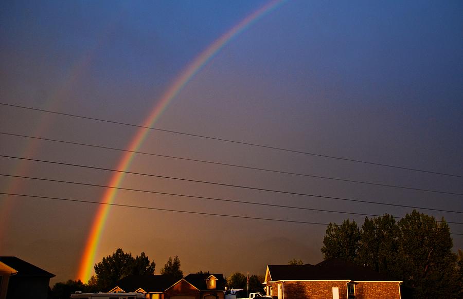 Rainbows Welcome Here Photograph by Eric Tressler