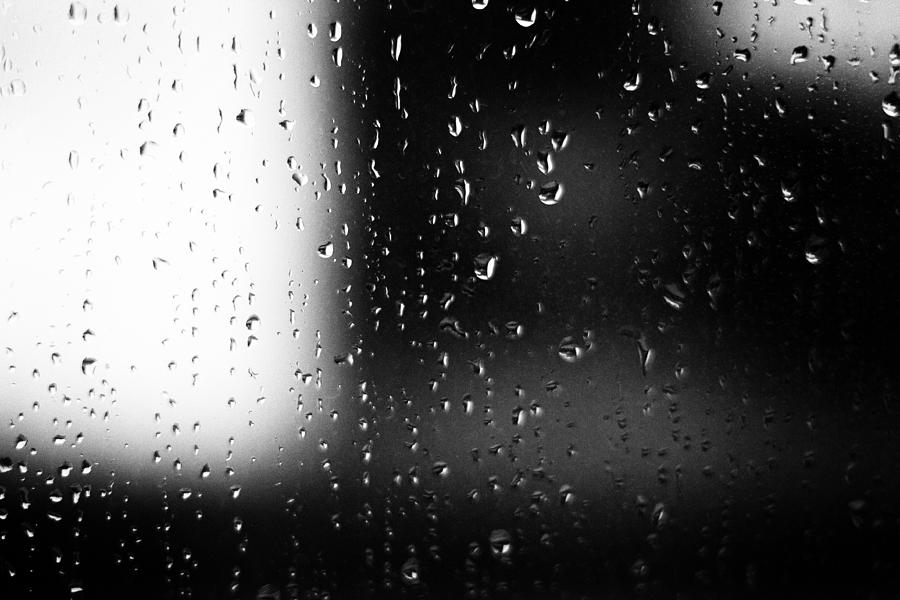 Raindrops Photograph by Gary Regulski