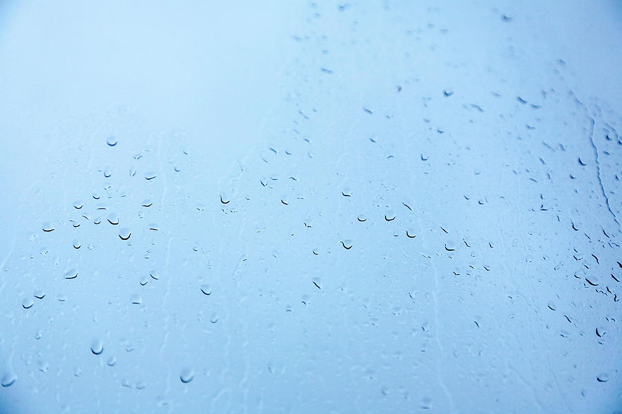 Raindrops On Window Photograph by Snap Decision