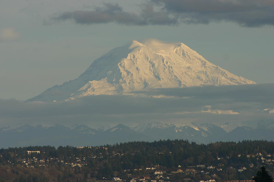 Rainier Photograph by Terry Edgar - Fine Art America