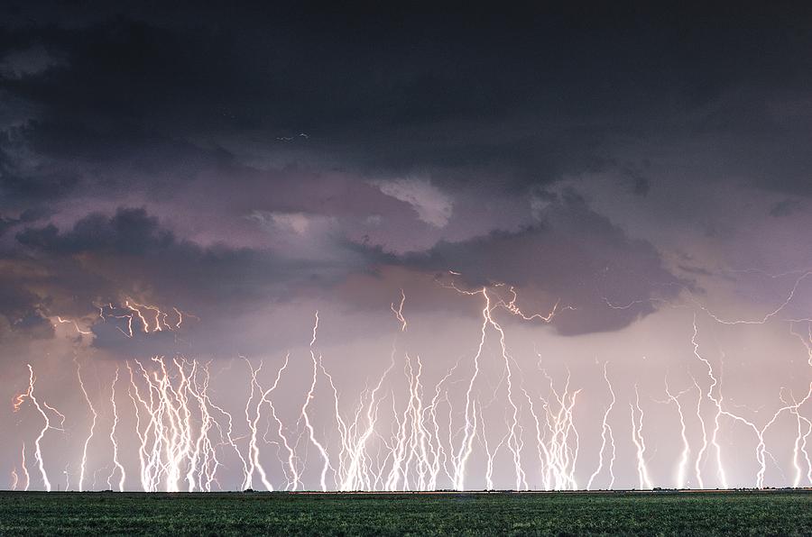 Amarillo Photograph - Raining Electricity by Brandon Green