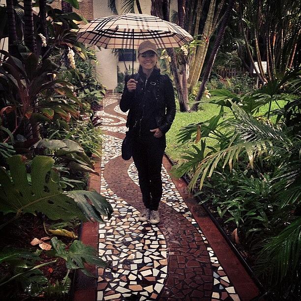 Miami Photograph - #raining In #miami by Maria Lankina