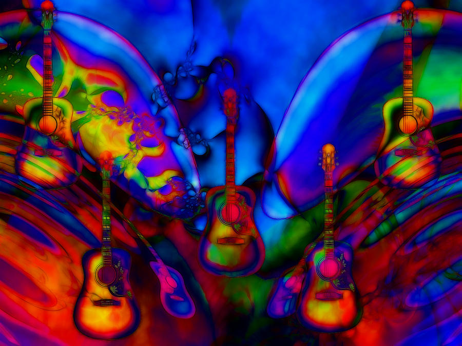 Raining Music Digital Art by Devalyn Marshall Fine Art America