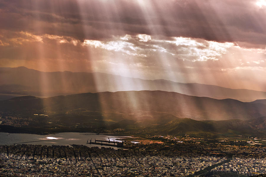 Raining Sun Photograph by Konstantinos Theodoropoulos | Fine Art America