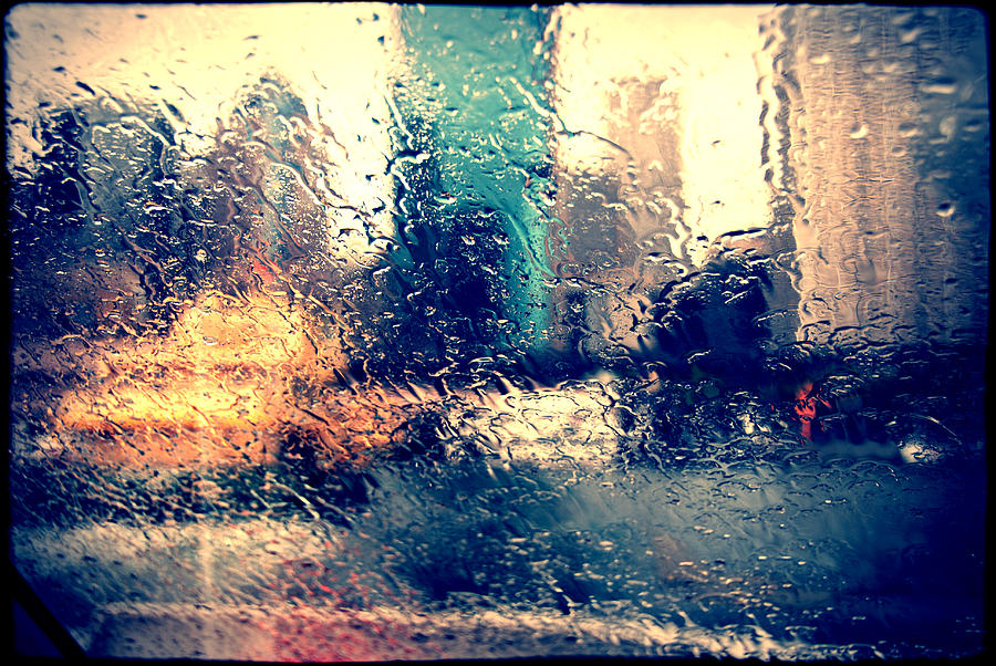 Rainy abstract Photograph by Andrei SKY