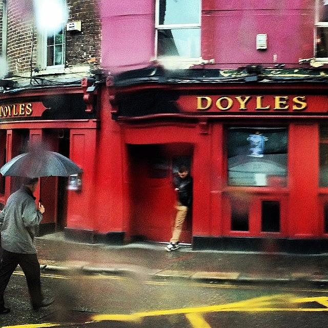 Rainy Arrival In Dublin, Ireland Photograph by Elizabeth Farrell