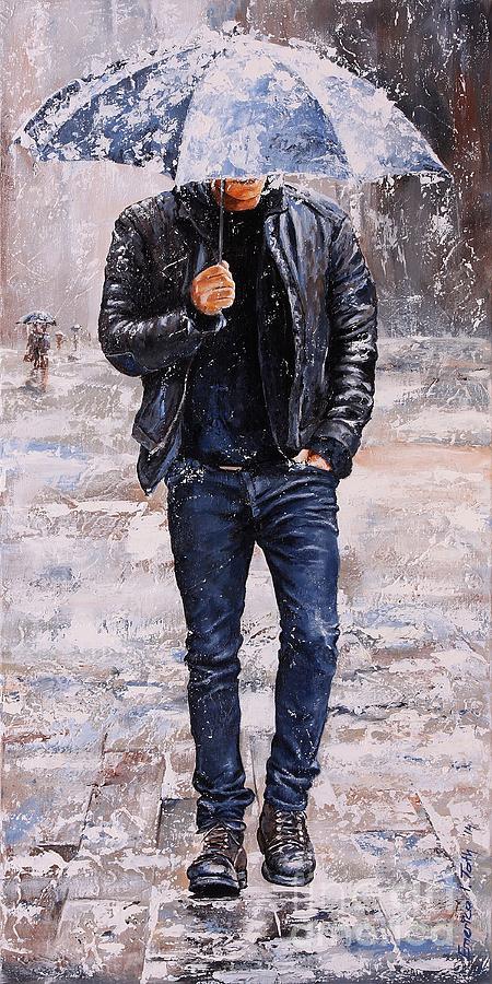 Rainy Day #23 Painting by Emerico Imre Toth