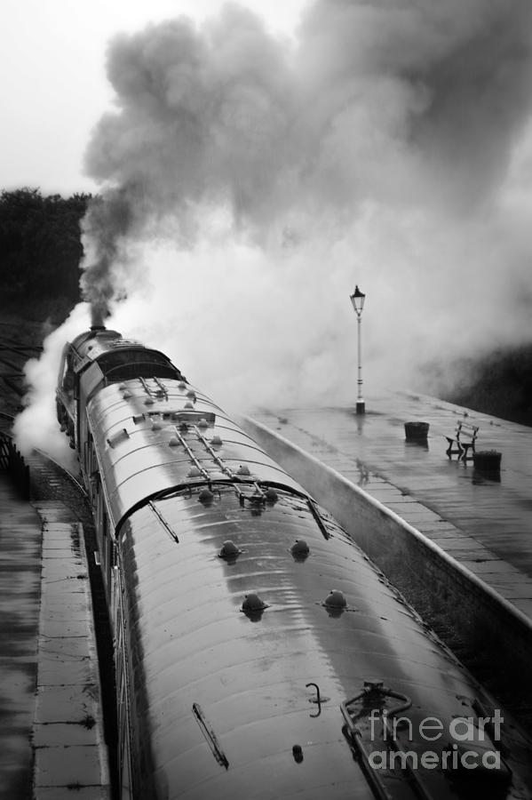 Rainy Day Departure Photograph by David Birchall