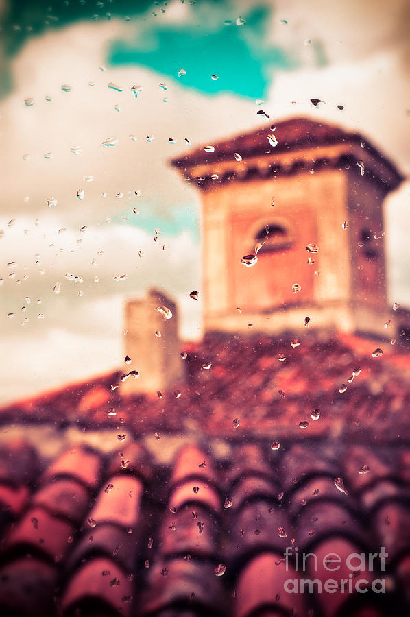 Rainy day in Italy Photograph by Silvia Ganora