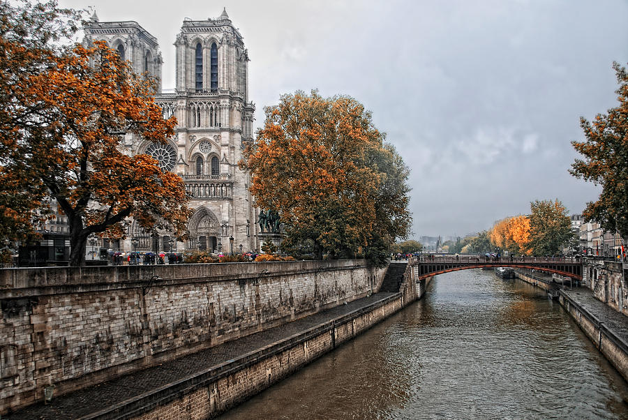 rainy day in Paris II Photograph by Joachim G Pinkawa