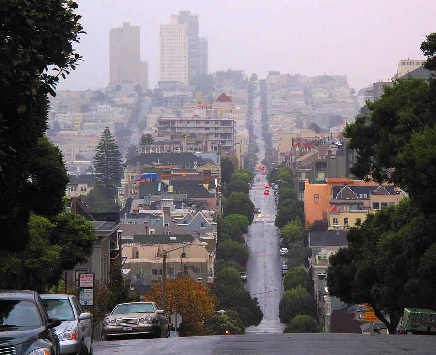 Rainy Day in San Francisco  Photograph by Derek Dean