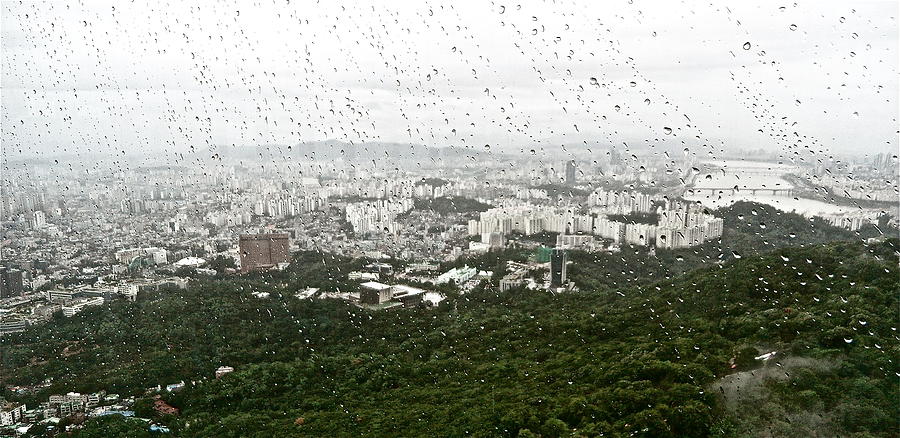 Rainy Day in Seoul Photograph by Kume Bryant