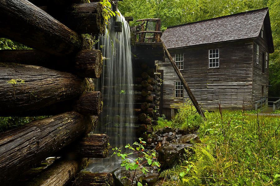 Rainy Day Mingus Mill Photograph by Eric Albright