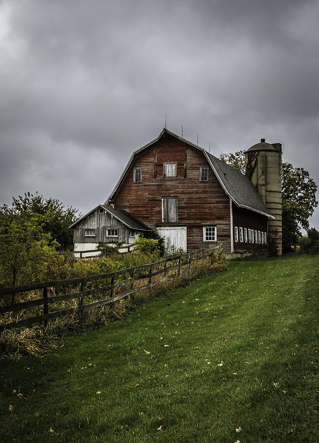Rainy Day on the Farm Photograph by Kathleen Scanlan
