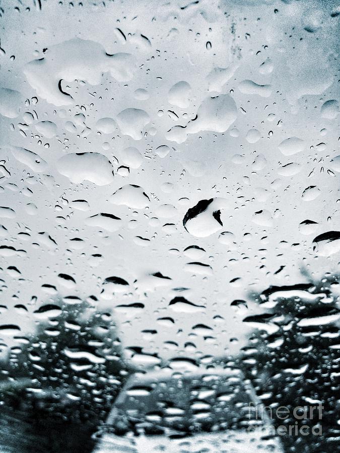 Car Photograph - Rainy by HD Connelly