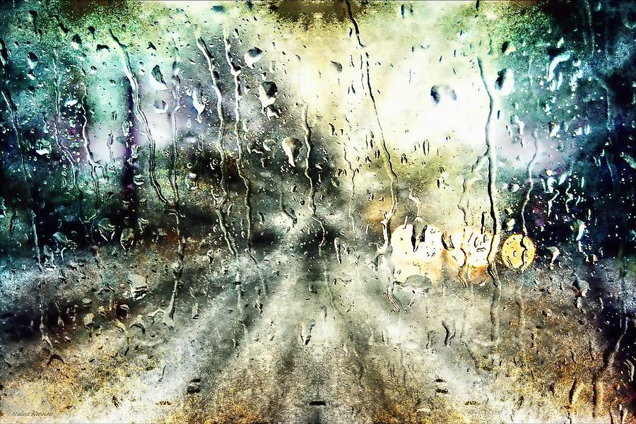 Rainy Night Digital Art by Melissa Bittinger - Fine Art America