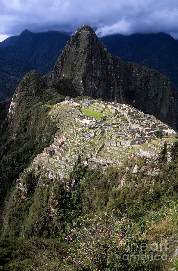 Rainy Season at Machu Picchu Photograph by James Brunker
