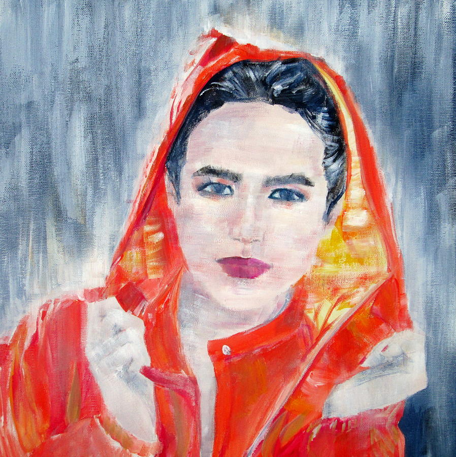 Rainy Woman Painting by Fabrizio Cassetta - Fine Art America
