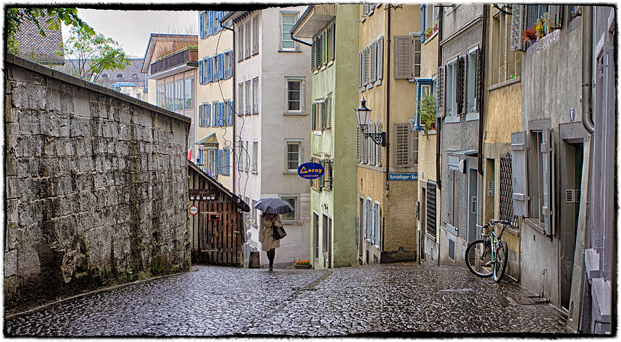 Rainy Zurich Photograph by Jason Wolters