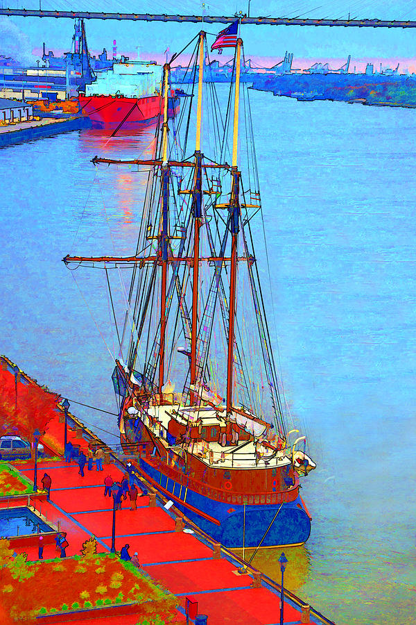 Raise the Sails… Photograph by Charles Stackpole - Fine Art America
